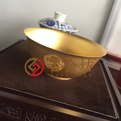 浙江中恒電氣純金金碗定制_立體貴金屬  紀(jì)念幣制作 制作金幣 金幣制作  周年慶典