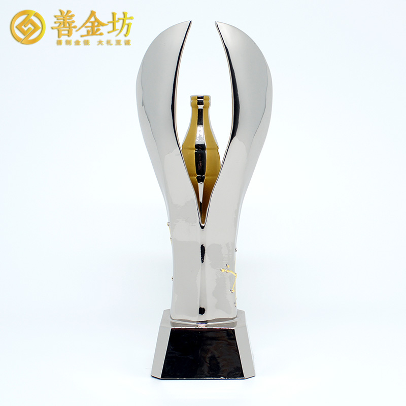 上海可口可樂定制立體擺件_純銀立體擺件 純銀擺件定制 立體擺件定制 立體貴金屬 員工福利