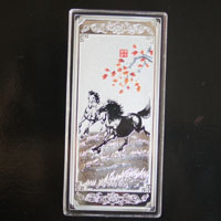 深圳工勘彩色銀條_紀(jì)念章制作 定做銀幣 定制銀幣 銀幣制作周年慶典