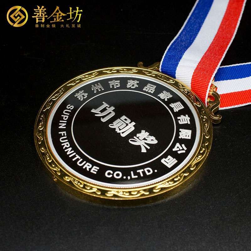 江蘇蘇品家具紀(jì)念章_ 定做紀(jì)念幣 銀幣定制 紀(jì)念章制作 純銀50克鑲純金6克